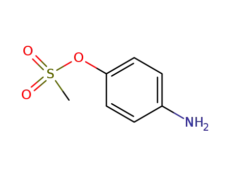 methanesulfonic acid 4-aminophenyl ester