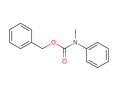 Molecular Structure of 83330-75-0 (Carbamic acid, methylphenyl-, phenylmethyl ester)