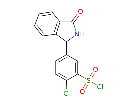 3-(3'- chlorosulphonyl-4'-chlorophenyl)phthalimidine