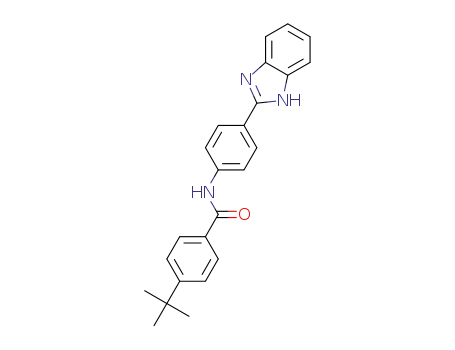 N-(4-(1H-benzo[d]imidazole-2-yl)phenyl)-4-(tert-butyl)benzamide