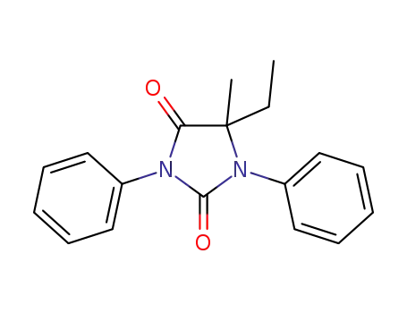 5-ethyl-5-methyl-1,3-diphenylhydantoin