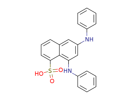 1-Naphthalenesulfonicacid, 6,8-bis(phenylamino)-