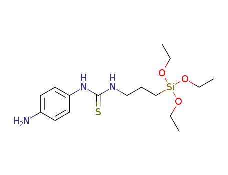 1-(4-aminophenyl)-3-[3-(triethoxysilyl)propyl]thiourea