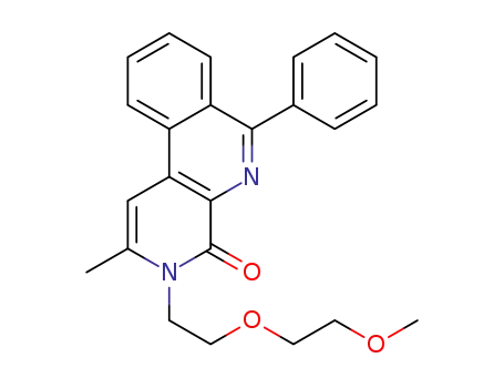 3-[(2-methoxyethoxy)ethyl]-2-methyl-6-phenylbenzo-[c][1,7]naphthyridin-4(3H)-one