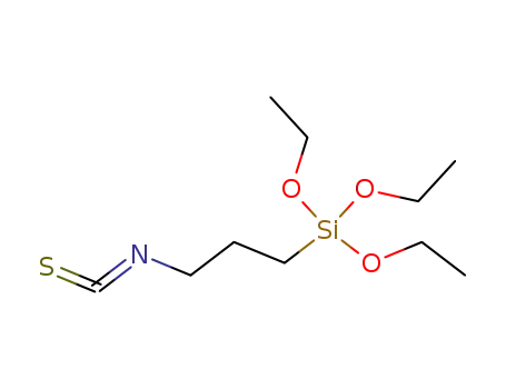 Molecular Structure of 58698-89-8 (3-isothiocyanatopropyltriethoxysilane)