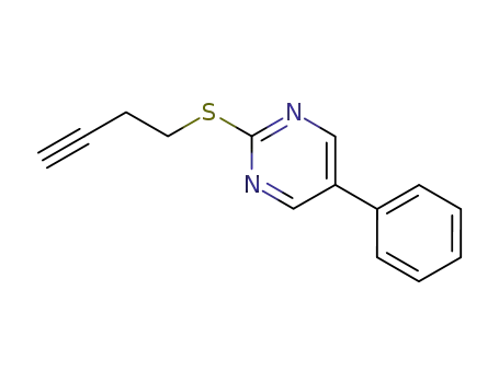 2-(3-Butynylthio)-5-phenylpyrimidine