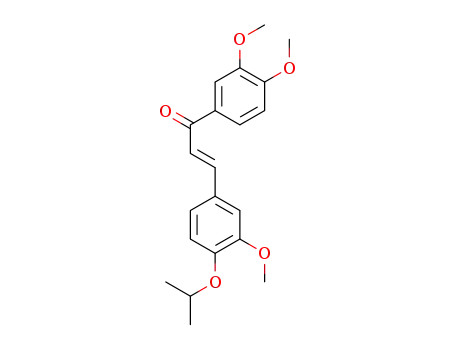 (E)-1-(3,4-dimethoxyphenyl)-3-(4-isopropoxy-3-methoxyphenyl)prop-2-en-1-one