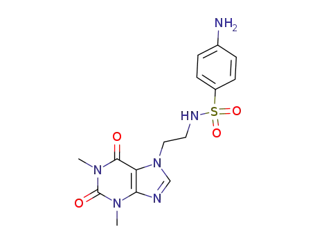 sulfanilic acid-[2-(1,3-dimethyl-2,6-dioxo-1,2,3,6-tetrahydro-purin-7-yl)-ethylamide]