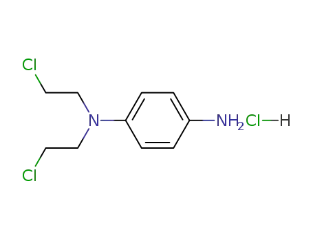 N,N-bis(2-chloroethyl)benzene-1,4-diamine hydrochloride