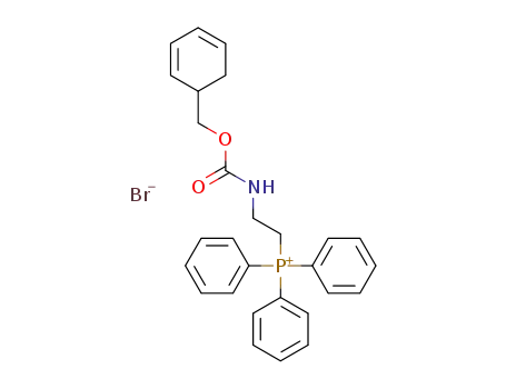 (2-(((cyclohexa-2,4-dien-1-ylmethoxy)carbonyl)amino)ethyl)triphenylphosphonium bromide