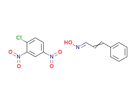 zimt-syn-aldoxime; compound with 4-chloro-1.3-dinitro-benzene
