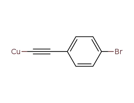 Molecular Structure of 118520-70-0 (Copper, [(4-bromophenyl)ethynyl]-)