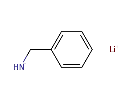 Molecular Structure of 38225-27-3 (Benzenemethanamine, monolithium salt)