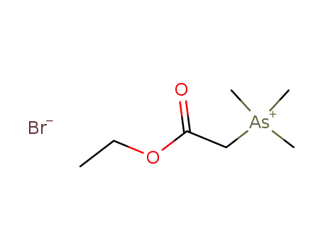 Molecular Structure of 64436-12-0 (Arsonium, (2-ethoxy-2-oxoethyl)trimethyl-, bromide)