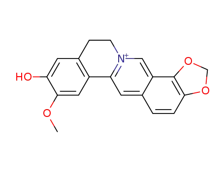 Molecular Structure of 38691-95-1 (Tetrahydricheilanthifolinium)