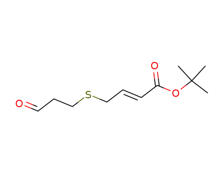 (E)-8-Oxo-5-thia-2-octensaeure-tert-butylester