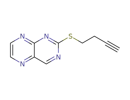 2-(3-butynylthio)pteridine