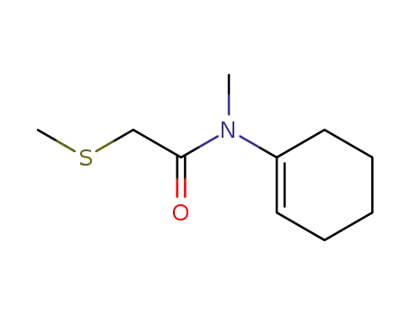 N-Cyclohex-1-enyl-N-methyl-2-methylsulfanyl-acetamide