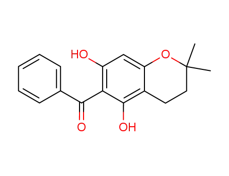 6-Benzoyl-5,7-dihydroxy-2,2-dimethyl-3,4-dihydro-2H-1-benzopyran