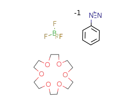 18-crown-6 and benzenediazonium tetrafluoroborate 1:1 complex