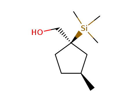 trans-1-(trimethylsilyl)-3-methylcyclopentanemethanol