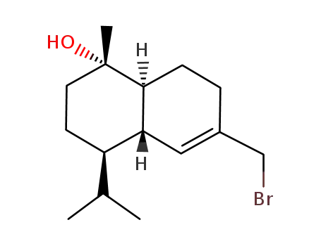 (1S,4R,4aS,8aS)-6-Bromomethyl-4-isopropyl-1-methyl-1,2,3,4,4a,7,8,8a-octahydro-naphthalen-1-ol