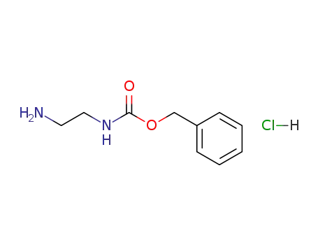 Molecular Structure of 18807-71-1 (BENZYL N-(2-AMINOETHYL)CARBAMATE HYDROCHLORIDE)