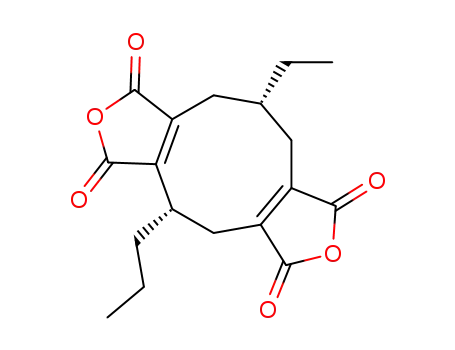 1H-Cyclonona[1,2-c:5,6-c']difuran-1,3,6,8(4H)-tetrone,10-ethyl-5,9,10,11-tetrahydro-4-propyl-, (4S,10R)-