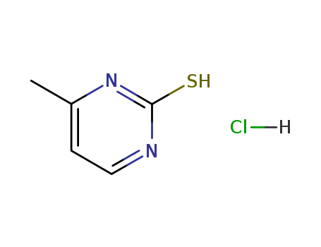 4-Methylpyrimidine-2-thiol hydrochloride