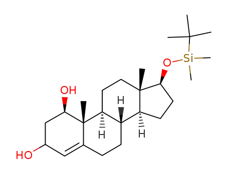 androst-4-en-1β,3-diol-17β-silyl ether