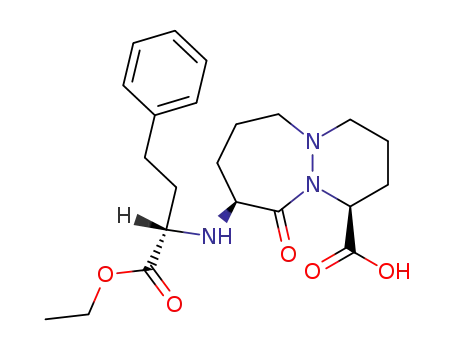 Molecular Structure of 88768-40-5 (Cilazapril)