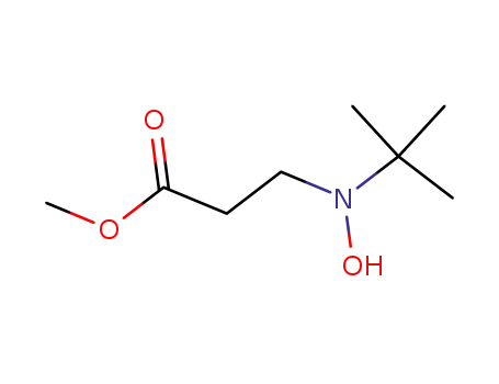 3-(tert-Butylhydroxyamino)propionsaeure-methylester