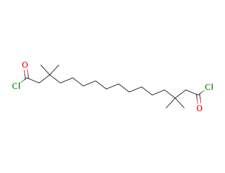 3,3,14,14-tetramethyl-1,16-hexadecanedioic acid chloride