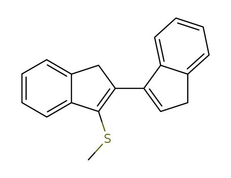 2-(3-Indenyl)-3-(methylthio)inden