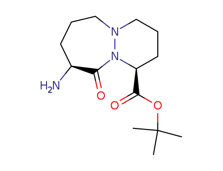 9-amino-octahydro-10-oxo-6H-pyridazo[1,2-a][1,2]diazepine-1-(S)carboxylic acid t-butyl ester