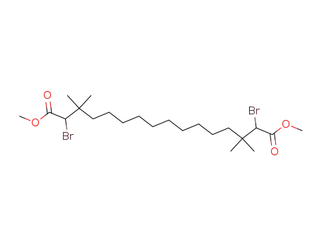 dimethyl 2,15-dibromo-3,3,14,14-tetramethyl-1,16-hexadecanedioate