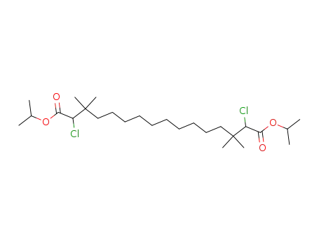 bis(1-methylethyl) 2,15-dichloro-3,3,14,14-tetramethyl-1,16-hexadecanedioate