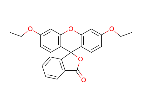 Molecular Structure of 21934-70-3 (3',6'-diethoxyfluorescein)