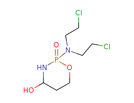 Tetrahydro-2-(bis(2-chloroethyl)amino)-2H-1,3,2-oxazaphosphorin-4-ol 2-oxide