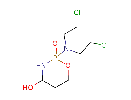 Tetrahydro-2-(bis(2-chloroethyl)amino)-2H-1,3,2-oxazaphosphorin-4-ol 2-oxide