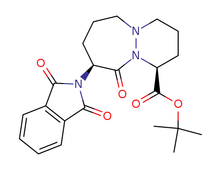 (1S,9S)-t-butyl octahydro-10-oxo-9-phthalimido-6H-pyridazino<1,2-a><1,2>diazepine-1-carboxylate