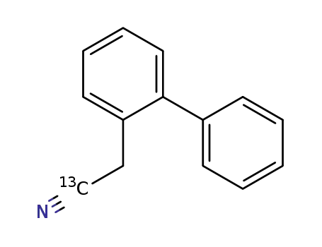 2-biphenylacetonitrile-1-13C