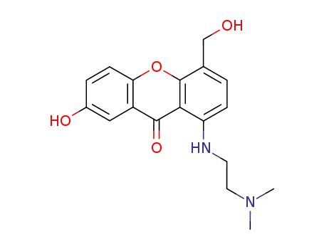1-[[2-(Dimethylamino)ethyl]amino]-7-hydroxy-4-(hydroxymethyl)-9H-xanthen-9-one