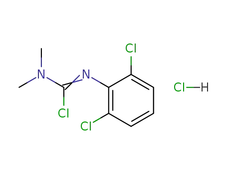 N,N-Dimethyl-N'-(2,6-dichlorophenyl)-C-chloroformamidine hydrochloride