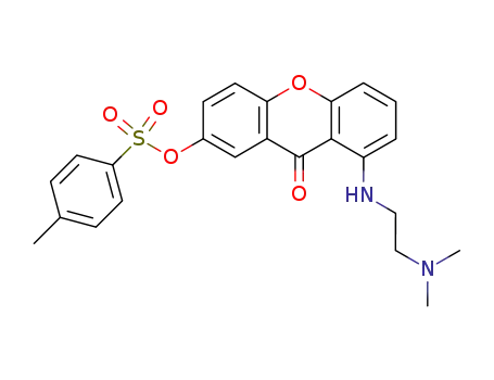 8-{[2-(Dimethylamino)ethyl]amino}-9-oxo-9H-xanthen-2-yl 4-methylbenzenesulfonate cas  86456-20-4
