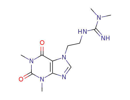 N,N-Dimethyl-N'-<β-(7-theophyllinyl)ethyl>guanidine