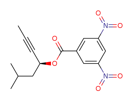 (S)-1-(2-methylpropyl)-2-butynyl 3,5-dinitrobenzoate