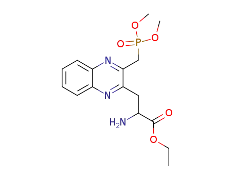 α-amino-3-<(dimethoxyphosphinyl)methyl>-2-quinoxalinepropanoic acid ethyl ester