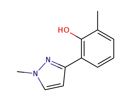 3-(2-hydroxy-3-methylphenyl)-1-methylpyrazole