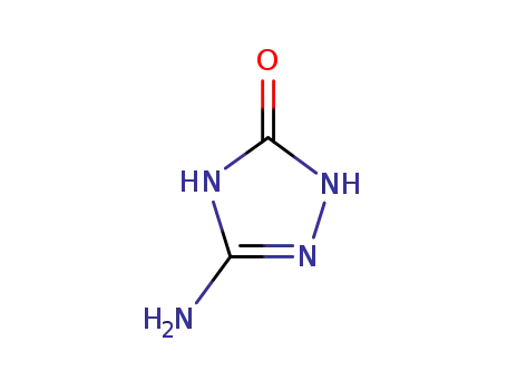 Molecular Structure of 1003-35-6 (5-Amino-2,4-dihydro-[1,2,4]triazol-3-one)